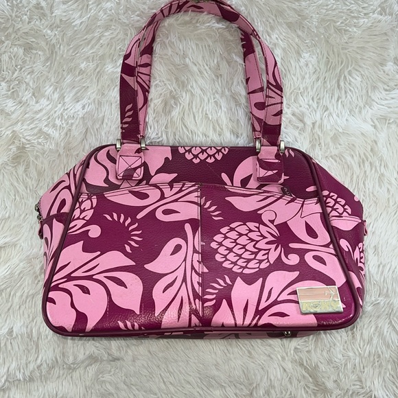 Roxy Bags Vintage 99s Roxy Overnight Bag Floral Pink Extremely Rare